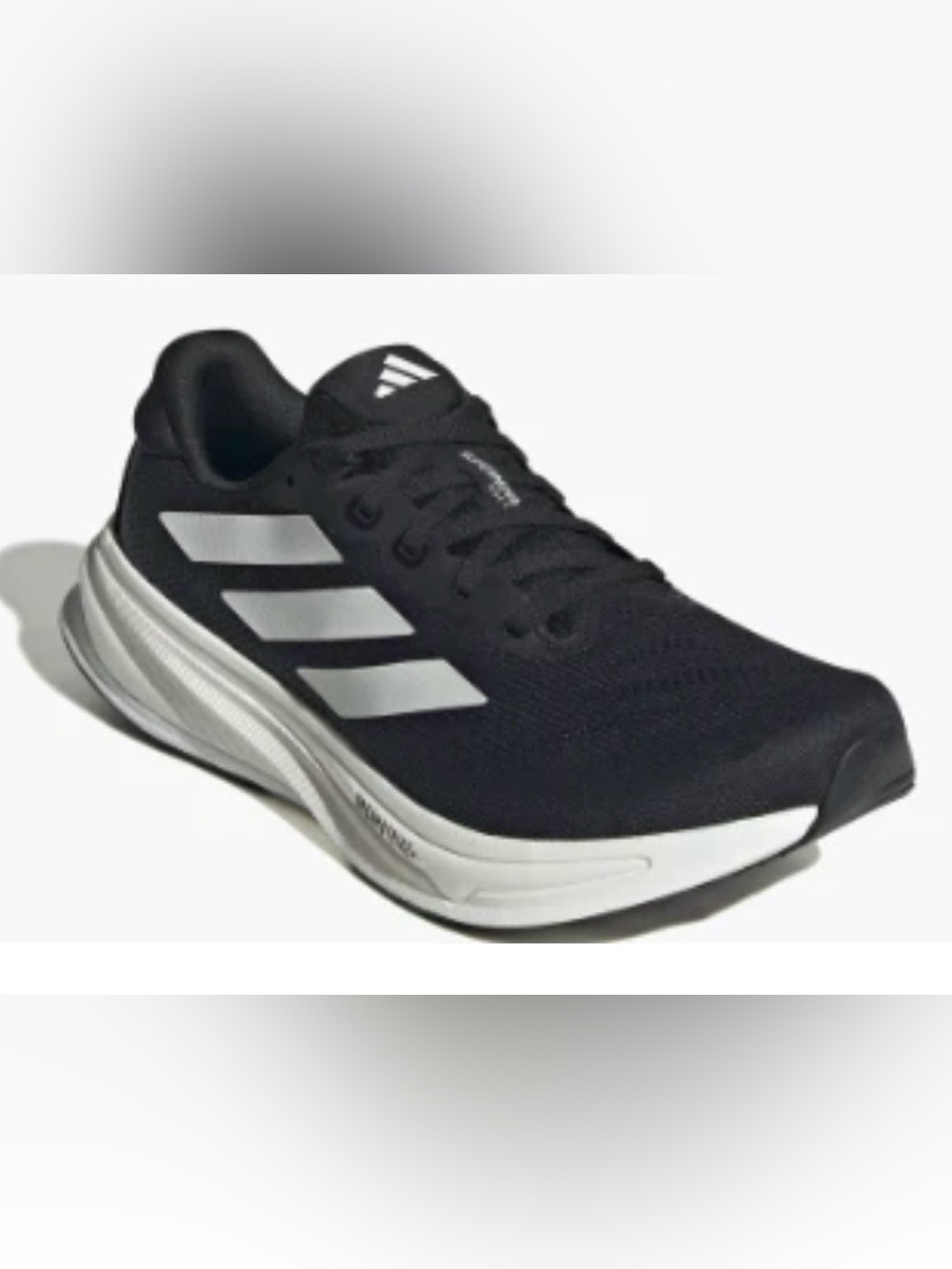 Adidas Size 10 Women’s Supernova Rise 2 New Code JS4392 Running Shoes Black